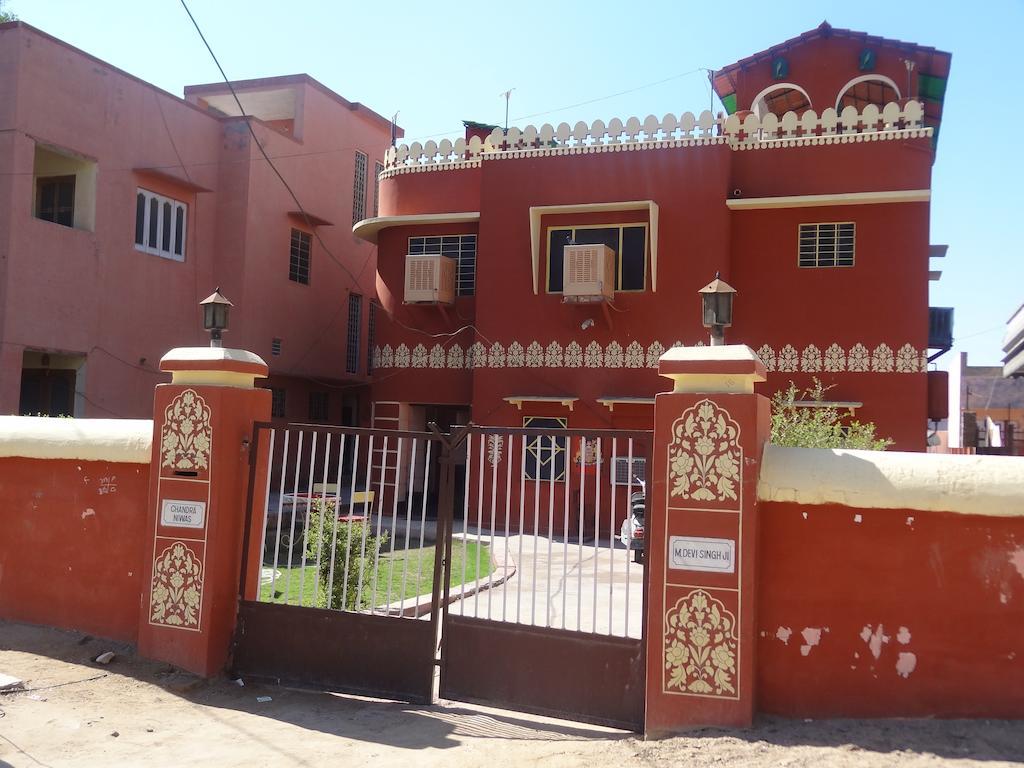 Chandra Niwas Guest House Bikánér Kültér fotó